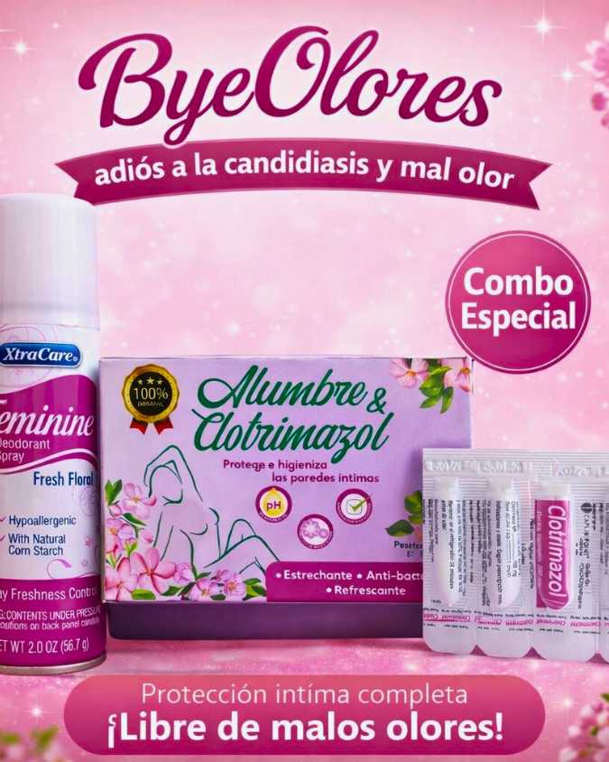ByeOlores: El Combo Íntimo que Ayuda a Combatir la Candidiasis y Eliminar el Mal Olor